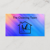 プロフェッショナルクリーニングサービスの名刺 名刺 (正面)