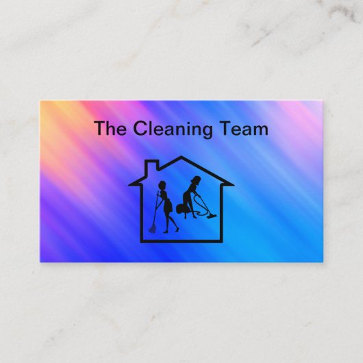 プロフェッショナルクリーニングサービスの名刺 名刺 (正面)