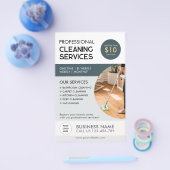 プロフェッショナルクリーニングサービス チラシ (シングル)