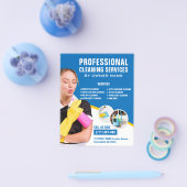 プロフェッショナルクリーニングサービス チラシ (シングル)