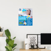 プロフェッショナルクリーニングサービス – テンプレート ポスター (ホームオフィス)