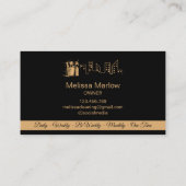 プロフェッショナルクリーニングハウスレジデンシャルコマーシャル 名刺 (裏面)