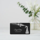 プロフェッショナルクリーニングハ保ウスきらめくブシ 名刺 (スタンド正面)