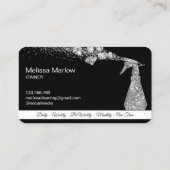 プロフェッショナルクリーニングハ保ウスきらめくブシ 名刺 (裏面)