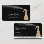 プロフェッショナルクリーニングハ保ウスきらめくブシ 名刺 (正面/裏面)