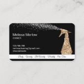 プロフェッショナルクリーニングハ保ウスきらめくブシ 名刺 (裏面)