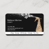 プロフェッショナルクリーニングハ保ウスきらめくブシ 名刺 (裏面)