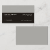 プロフェッショナルクリーントレンディークリエイティブシモダンック 名刺 (正面/裏面)