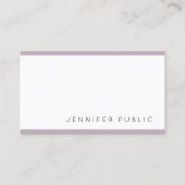 プロフェッショナルクリーンモダンキュートデザインエレガント 名刺 (正面)