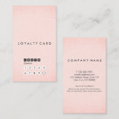 プロフェッショナルクリーン赤面リネンロイヤリティ縦型 名刺 (正面/裏面)