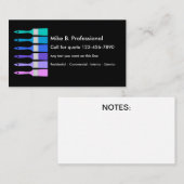 プロフェッショナルクールハウスペインタ 名刺 (正面/裏面)