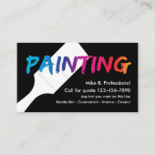 プロフェッショナルクール画家 名刺 (正面)