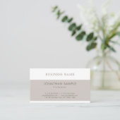 プロフェッショナルグお洒落ラフィックデザインモダン平面 名刺 (スタンド正面)