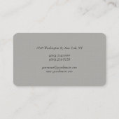 プロフェッショナルグクラシカルレーモノグラム 名刺 (裏面)