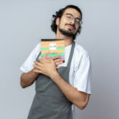 プロフェッショナルグラデーションブラック抽象芸術カスタムQRロゴ スクエア名刺