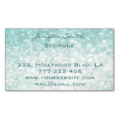 プロフェッショナルグラマエレガントルモダンプレーン《写真》ぼけ味 マグネット名刺 (正面)