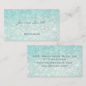 プロフェッショナルグラマモダンルエレガントプレーン《写真》ぼけ味 名刺 (正面/裏面)