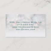 プロフェッショナルグラマラスエレガント《写真》ぼけ味蘭 名刺 (裏面)