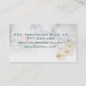 プロフェッショナルグラマラスエレガント《写真》ぼけ味蘭 名刺 (裏面)