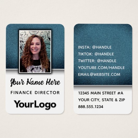 プロフェッショナルグリッター教授プレスクール先生 (正面&裏面)