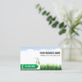 プロフェッショナルグリーングラス造園名刺 名刺 (スタンド正面)