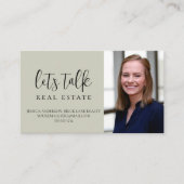 プロフェッショナルグリーンズトークエステート実在 名刺 (正面)