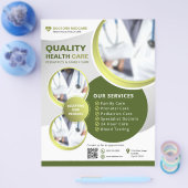 プロフェッショナルグリーンヘルス医療気に事業 チラシ (シングル)