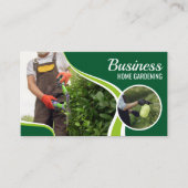 プロフェッショナルグリーンホームガーデニングローン造園 名刺 (正面)