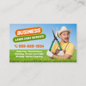 プロフェッショナルグリーンローンラ気にンスケープモーイング 名刺 (正面)