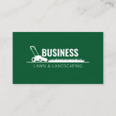 プロフェッショナルグリーン気にローン刈り 名刺 (裏面)