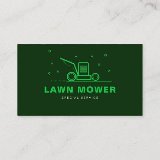 プロフェッショナルグリーン気にローン&造園B 名刺 (裏面)