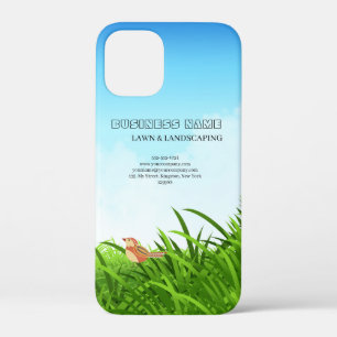 プロフェッショナルグリーン芝張り+ランドスケープ iPhone 12 MINI ケース