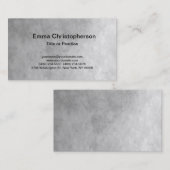 プロフェッショナルグレイモダン平スタイリッシュ野 名刺 (正面/裏面)