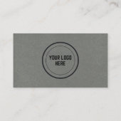 プロフェッショナルグレークラフト紙エテ実在ート 名刺 (裏面)