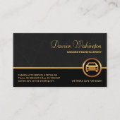 プロフェッショナルグレーマーブルグランジ自動車 名刺 (正面)