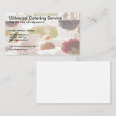 プロフェッショナルケータリングサービス 名刺 (正面/裏面)