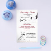 プロフェッショナルケータリングチラシ チラシ (シングル)