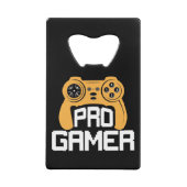 プロフェッショナルゲーマー クレジットカード栓抜き (正面)