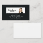 プロフェッショナルコンサルタントの写真の追加 名刺 (正面/裏面)