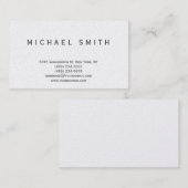 プロフェッショナルコンサルタントの名刺 名刺 (正面/裏面)