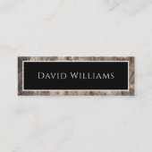 プロフェッショナルコンサルタントマーブル スキニー名刺 (正面)