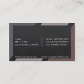 プロフェッショナルコンサルタント 名刺 (裏面)