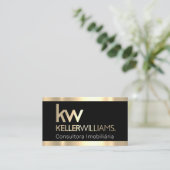 プロフェッショナルコンサルティンエレガントグImobiliariaロゴ 名刺 (スタンド正面)