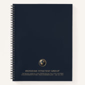 プロフェッショナルコンサルティングロゴメモ ノートブック (正面)