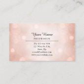 プロフェッショナルコンサルティンモダングホワイトローズ 名刺 (裏面)