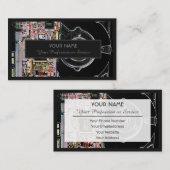 プロフェッショナルコンピュータまたはクラウドストレージの専門家 名刺 (正面/裏面)