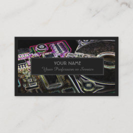 プロフェッショナルコンピュータまたはクラウドストレージの専門家 名刺