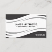 プロフェッショナルコンピュータサイバーセキュリティコンサルタント 名刺 (正面)