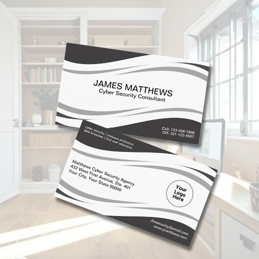 プロフェッショナルコンピュータサイバーセキュリティコンサルタント 名刺