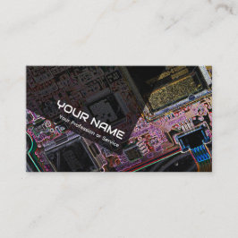 プロフェッショナルコンピュータハードウェアの専門家 名刺